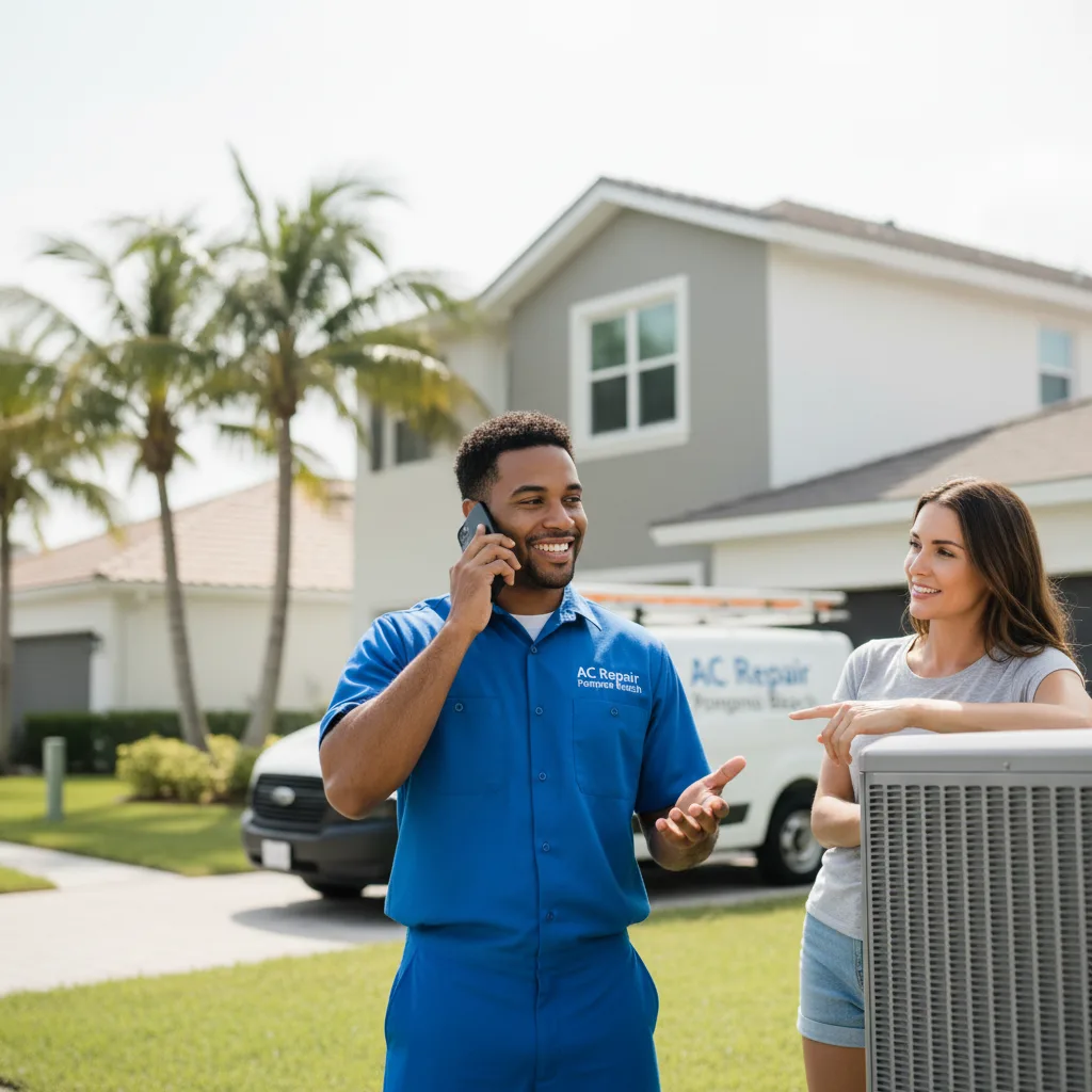AC Repair Pompano Beach customer support in S Coffeyville